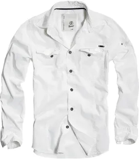 Chemise Brandit SlimFit Blanche