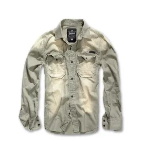 Chemise Hardee denim Gris Kaki