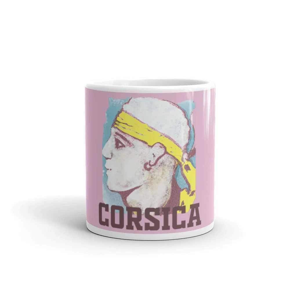 Mug Blanc Brillant Corsica