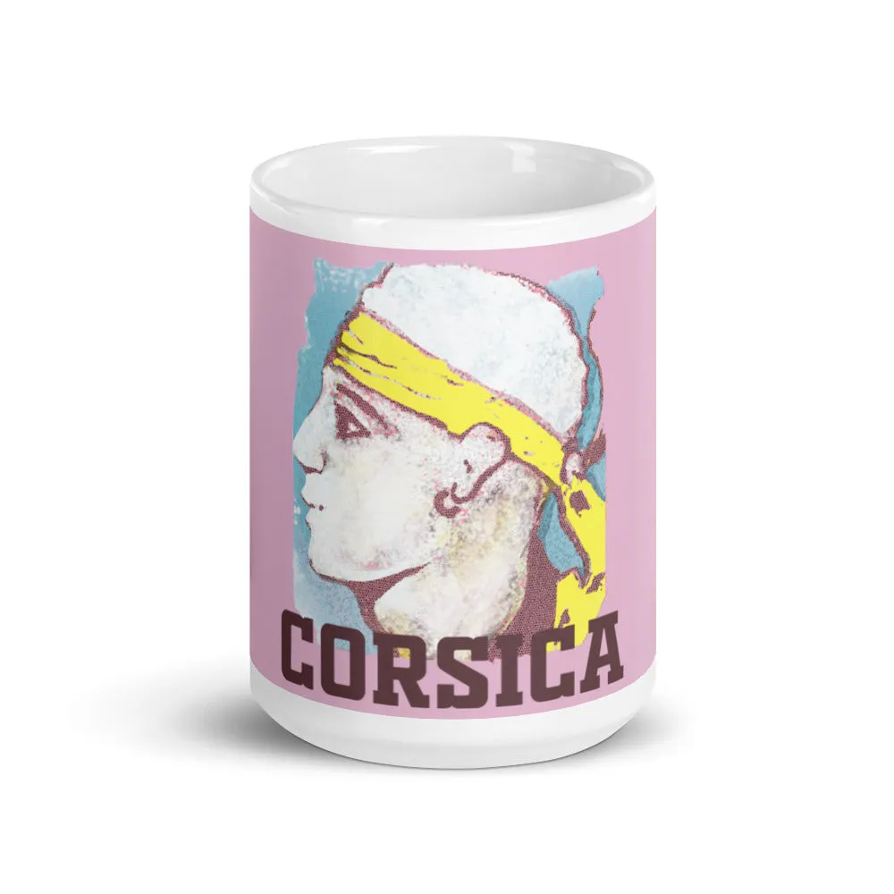 Mug Blanc Brillant Corsica