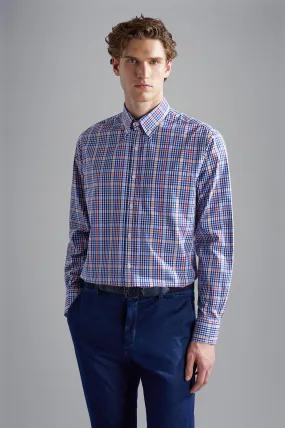 Paul & Shark - Chemise manches longues coton à carreaux