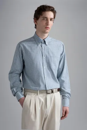 Paul & Shark - Chemise manches longues de coton, lin et cachemire
