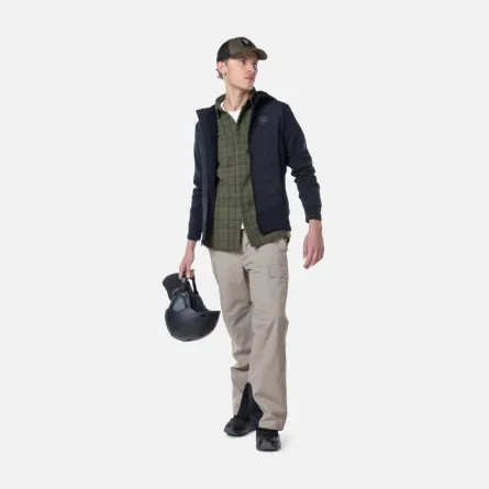 Polaire / softshell homme Rossignol Classique Hybrid Clim FZ black