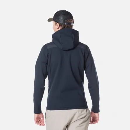 Polaire / softshell homme Rossignol Classique Hybrid Clim FZ black