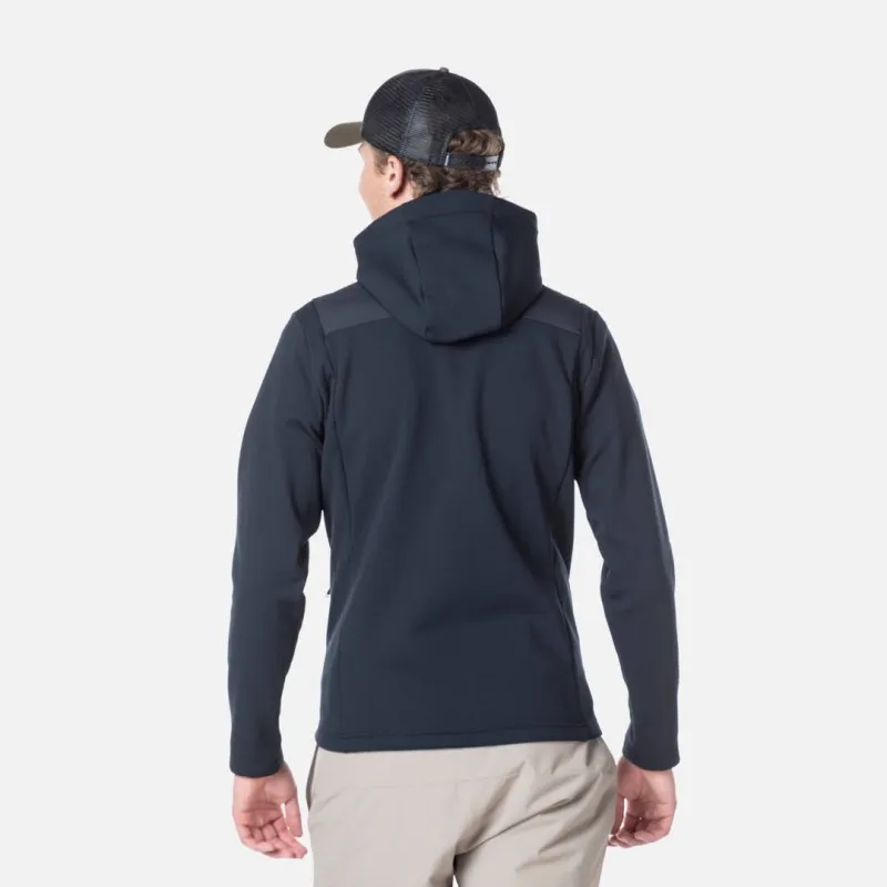 Polaire / softshell homme Rossignol Classique Hybrid Clim FZ black