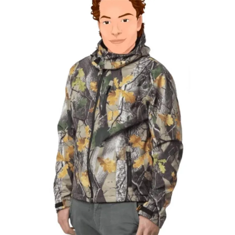SHOFTSHELL HOMME BARTAVEL BUFFALO CAMO - CAMO FEUILLE