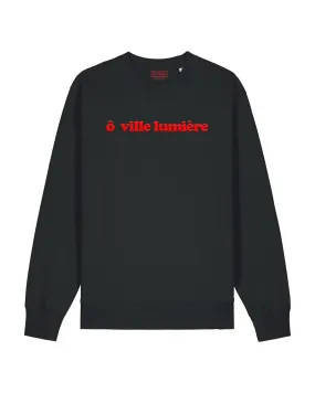 Sweat  ville lumière brodé