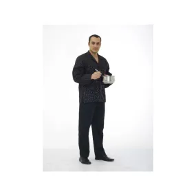 Tablier de boucher Noir type smoking - Rémi Confection